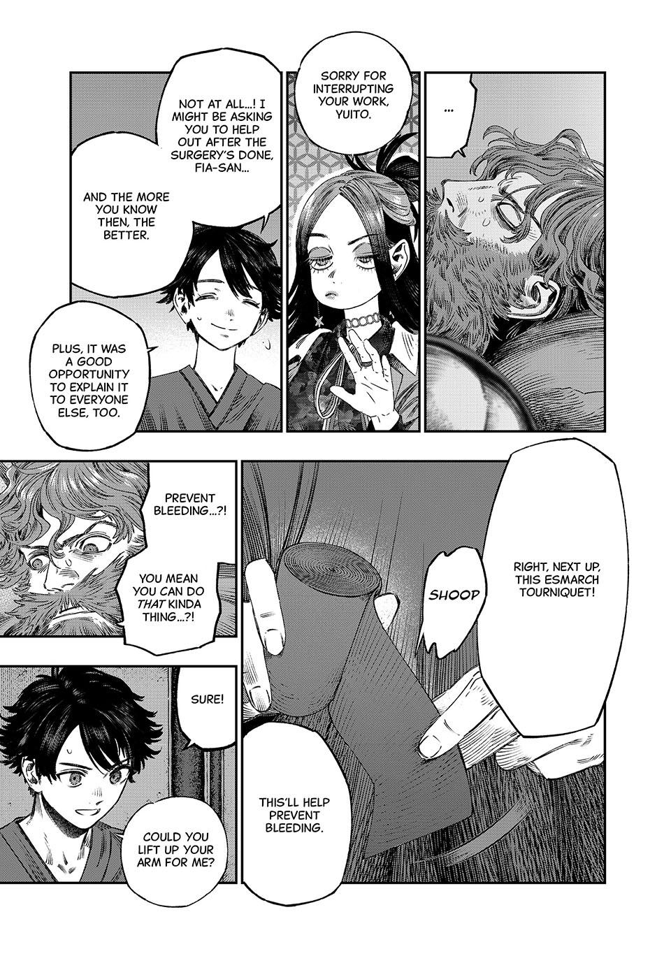 Koudou ni Hattatsu Shita Igaku wa Mahou to Kubetsu ga Tsukanai Chap 33 - Next Chap 34