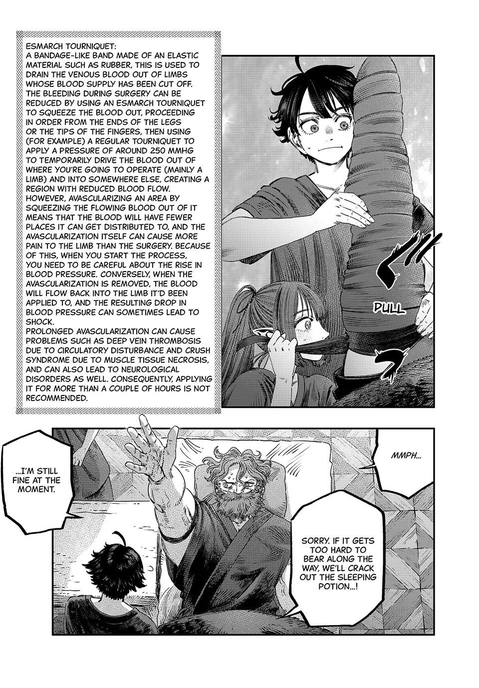 Koudou ni Hattatsu Shita Igaku wa Mahou to Kubetsu ga Tsukanai Chap 33 - Next Chap 34