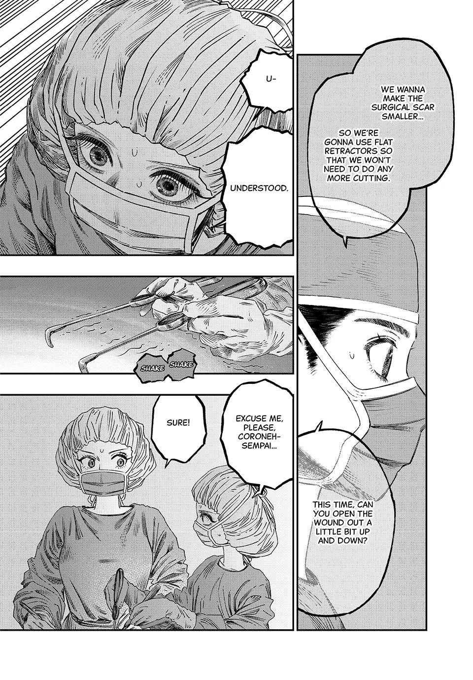 Koudou ni Hattatsu Shita Igaku wa Mahou to Kubetsu ga Tsukanai Chap 33 - Next Chap 34