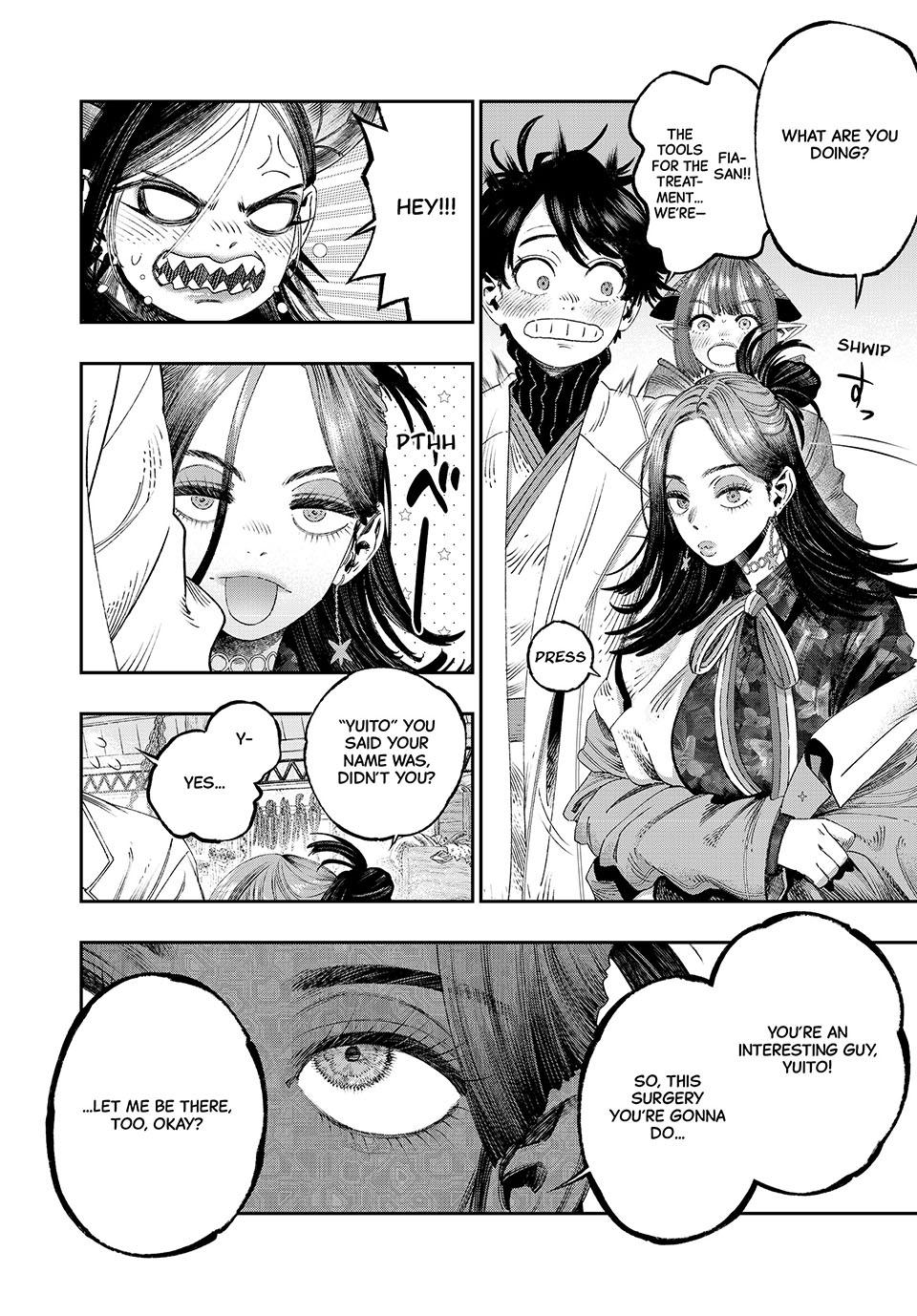Koudou ni Hattatsu Shita Igaku wa Mahou to Kubetsu ga Tsukanai Chap 33 - Next Chap 34