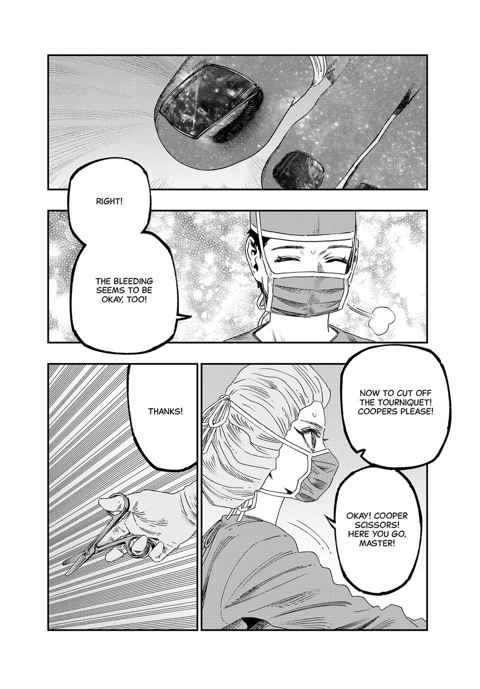Koudou ni Hattatsu Shita Igaku wa Mahou to Kubetsu ga Tsukanai Chap 43 - Next Chap 44