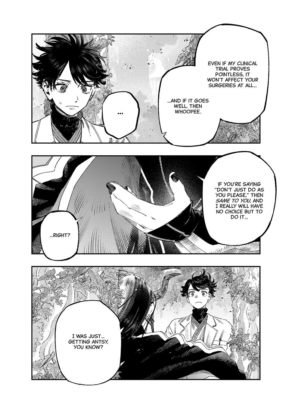 Koudou ni Hattatsu Shita Igaku wa Mahou to Kubetsu ga Tsukanai Chap 43 - Next Chap 44