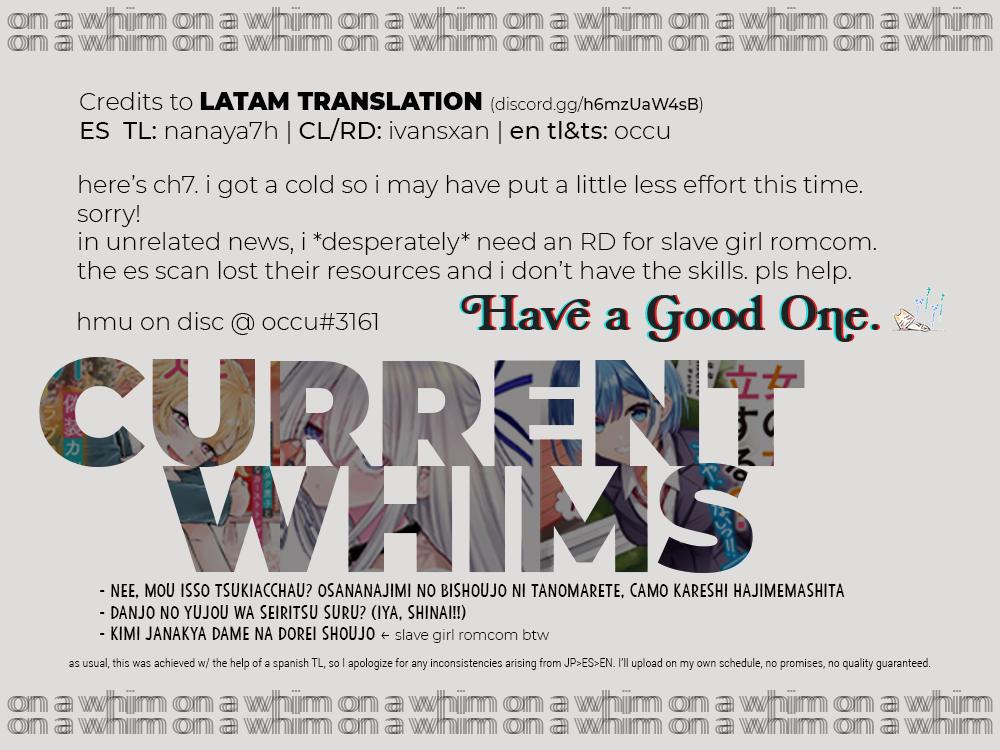 Nee, Mou Isso Tsukiacchau? Osananajimi no Bishoujo ni Tanomarete, Camouflage Kareshi Hajimemashita Chap 7 - Next Chap 8