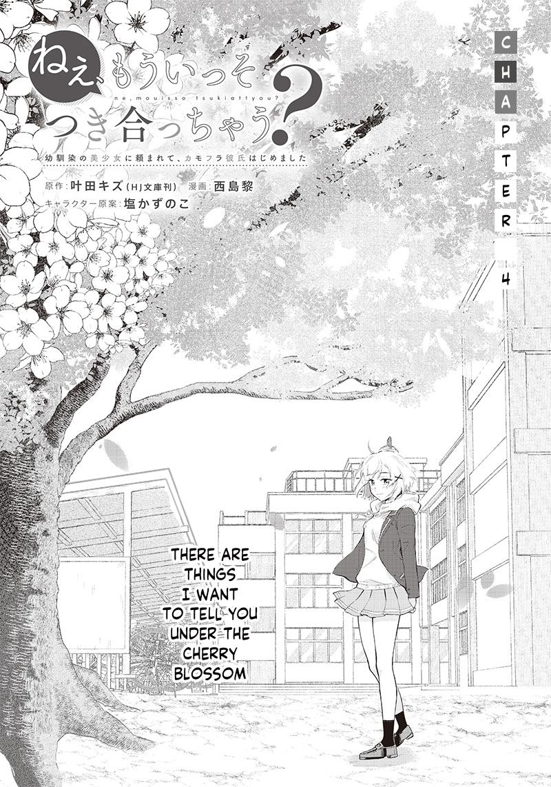 Nee, Mou Isso Tsukiacchau? Osananajimi no Bishoujo ni Tanomarete, Camouflage Kareshi Hajimemashita Chap 4 - Next Chap 5