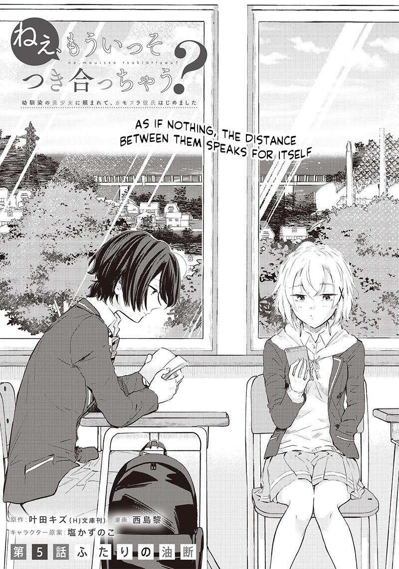 Nee, Mou Isso Tsukiacchau? Osananajimi no Bishoujo ni Tanomarete, Camouflage Kareshi Hajimemashita Chap 5 - Next Chap 6