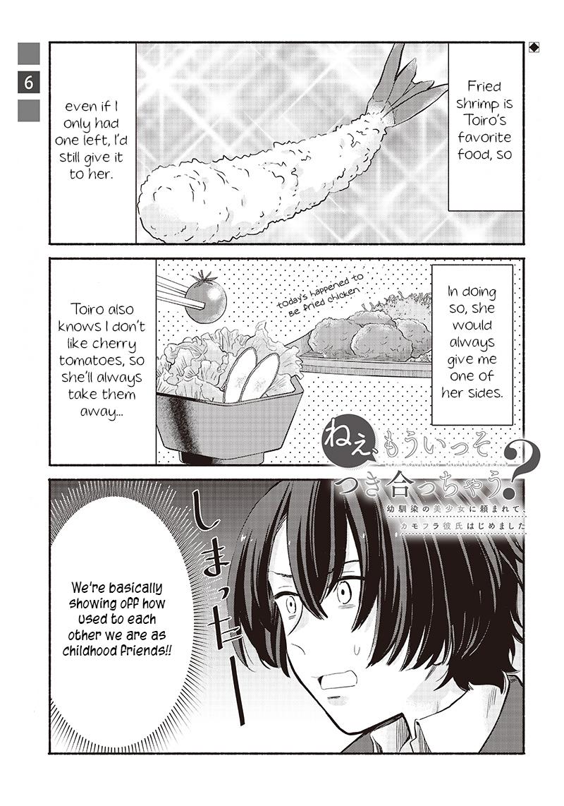 Nee, Mou Isso Tsukiacchau? Osananajimi no Bishoujo ni Tanomarete, Camouflage Kareshi Hajimemashita Chap 6 - Next Chap 7