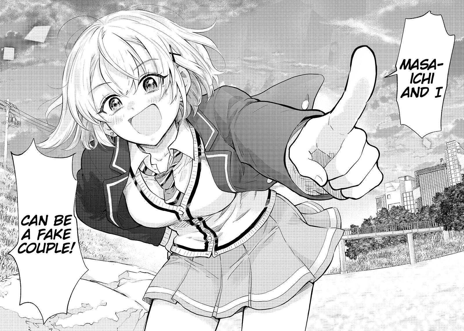 Nee, Mou Isso Tsukiacchau? Osananajimi no Bishoujo ni Tanomarete, Camouflage Kareshi Hajimemashita Chap 1 - Next Chap 2