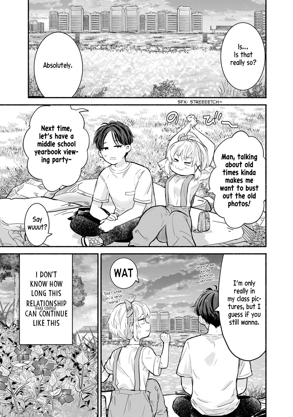 Nee, Mou Isso Tsukiacchau? Osananajimi no Bishoujo ni Tanomarete, Camouflage Kareshi Hajimemashita Chap 19 - Next Chap 20