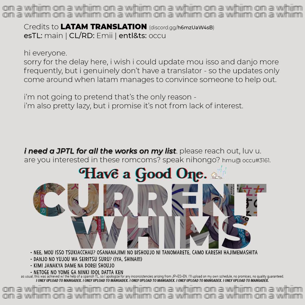 Nee, Mou Isso Tsukiacchau? Osananajimi no Bishoujo ni Tanomarete, Camouflage Kareshi Hajimemashita Chap 10 - Next Chap 11