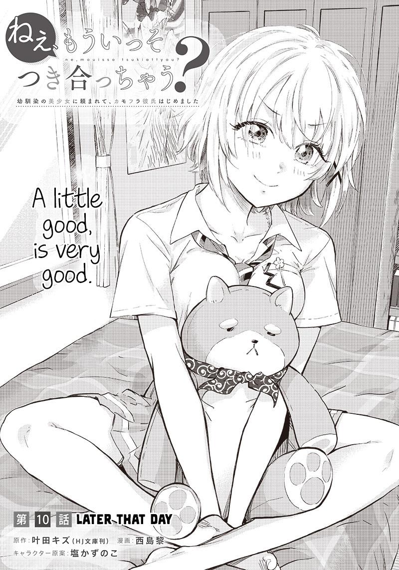 Nee, Mou Isso Tsukiacchau? Osananajimi no Bishoujo ni Tanomarete, Camouflage Kareshi Hajimemashita Chap 10 - Next Chap 11