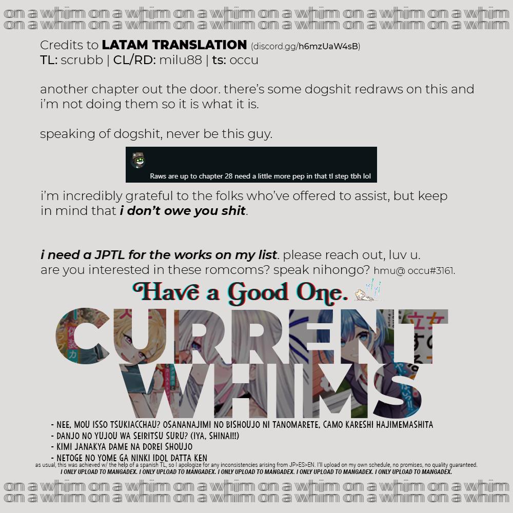 Nee, Mou Isso Tsukiacchau? Osananajimi no Bishoujo ni Tanomarete, Camouflage Kareshi Hajimemashita Chap 12 - Next Chap 13