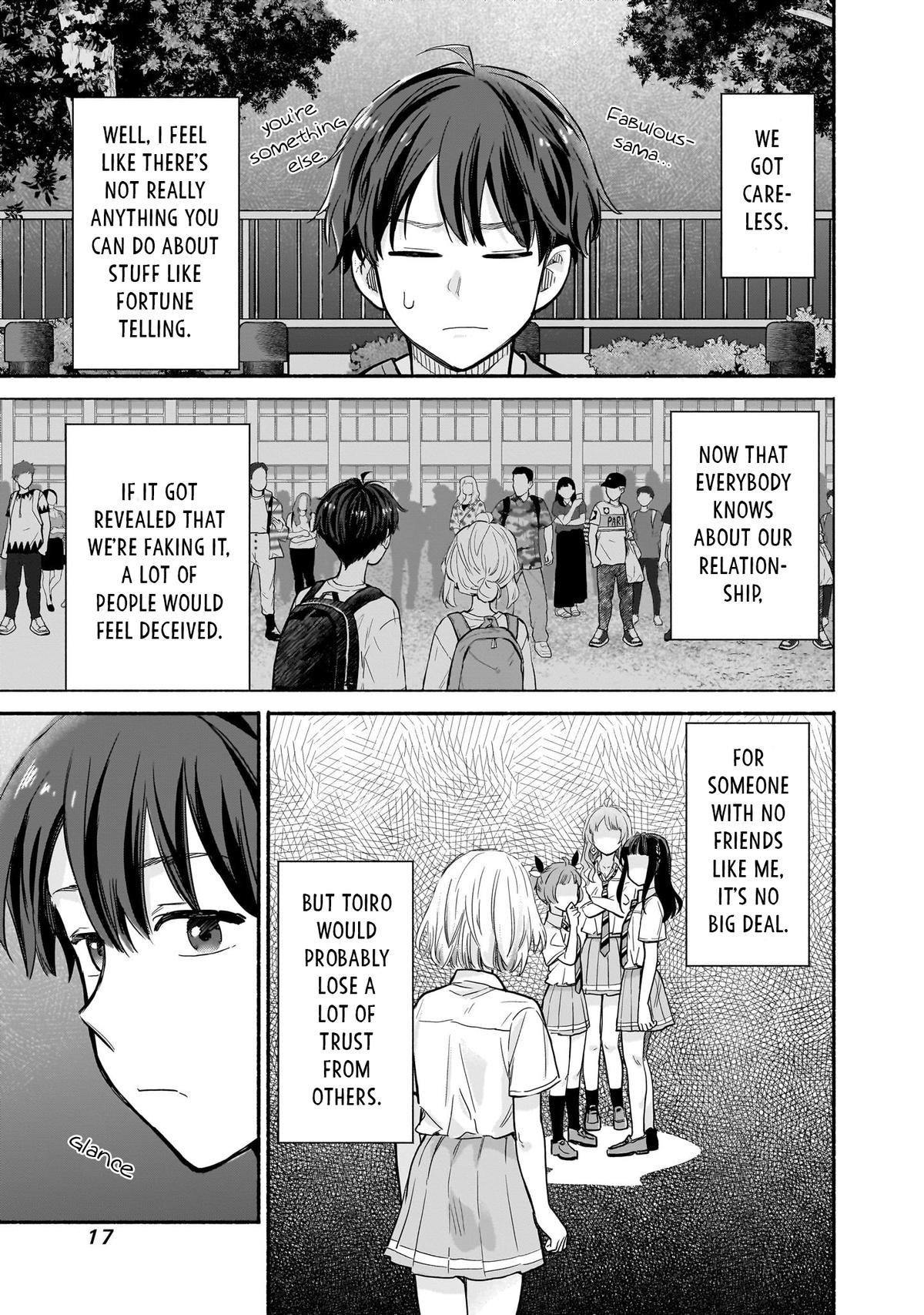 Nee, Mou Isso Tsukiacchau? Osananajimi no Bishoujo ni Tanomarete, Camouflage Kareshi Hajimemashita Chap 24 - Next Chap 25