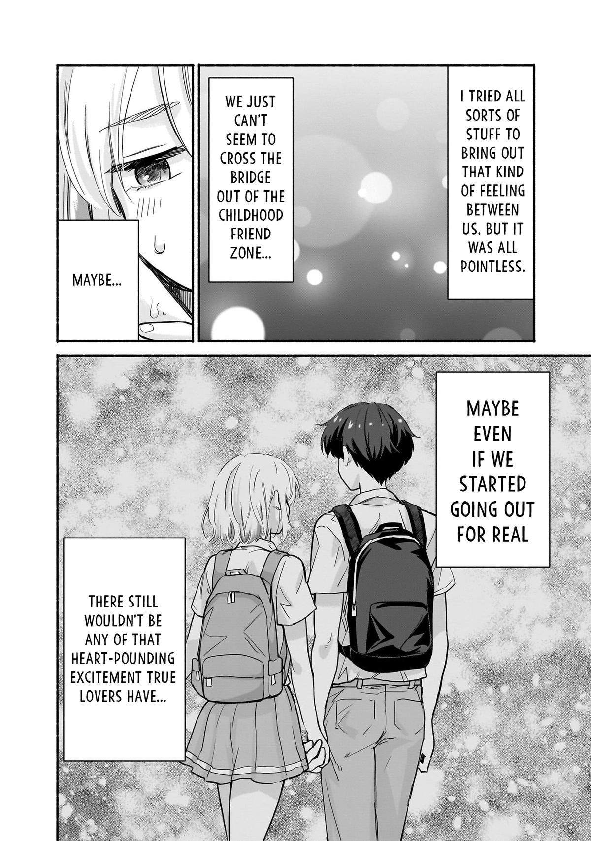 Nee, Mou Isso Tsukiacchau? Osananajimi no Bishoujo ni Tanomarete, Camouflage Kareshi Hajimemashita Chap 35 - Next Chap 36