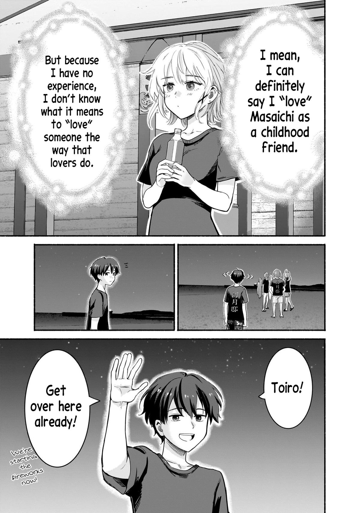 Nee, Mou Isso Tsukiacchau? Osananajimi no Bishoujo ni Tanomarete, Camouflage Kareshi Hajimemashita Chap 35 - Next Chap 36
