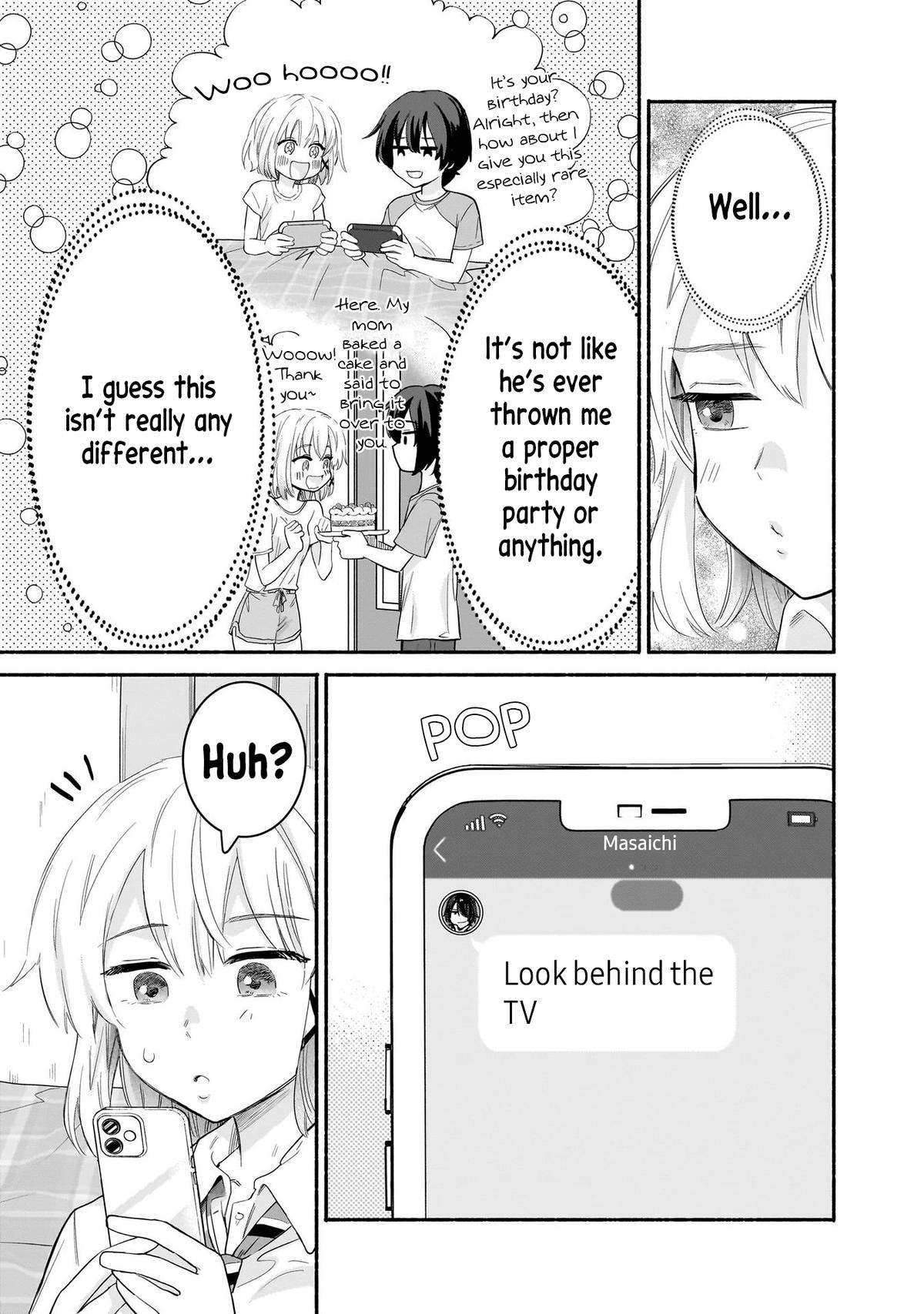 Nee, Mou Isso Tsukiacchau? Osananajimi no Bishoujo ni Tanomarete, Camouflage Kareshi Hajimemashita Chap 36 - Next Chap 37