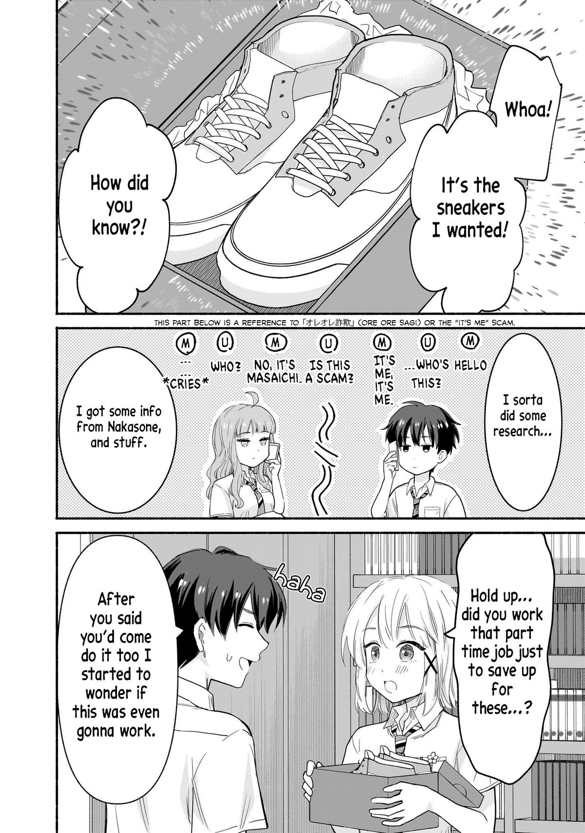 Nee, Mou Isso Tsukiacchau? Osananajimi no Bishoujo ni Tanomarete, Camouflage Kareshi Hajimemashita Chap 36 - Next Chap 37