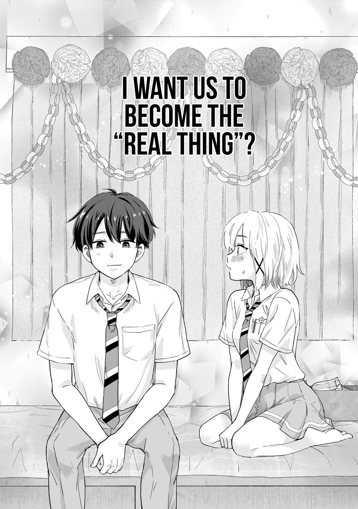 Nee, Mou Isso Tsukiacchau? Osananajimi no Bishoujo ni Tanomarete, Camouflage Kareshi Hajimemashita Chap 36 - Next Chap 37