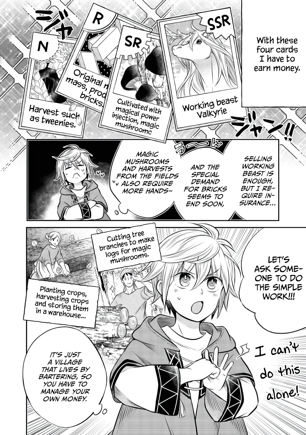 Isekai no Binbou Nouka ni Tenseishita node, Renga wo Tsukutte Shiro wo Tateru Koto ni Shimashita @comic Chap 7.1 - Next Chap 8.1