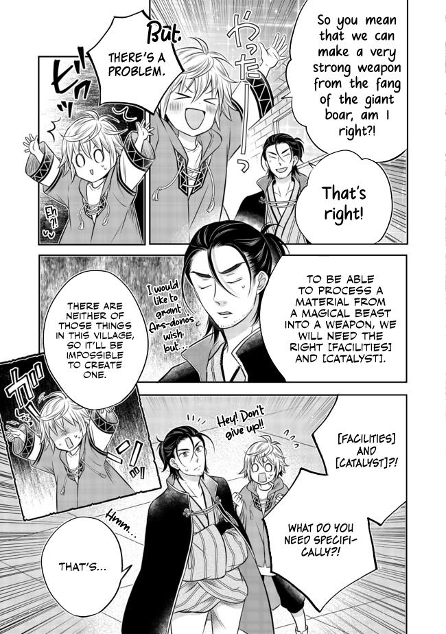 Isekai no Binbou Nouka ni Tenseishita node, Renga wo Tsukutte Shiro wo Tateru Koto ni Shimashita @comic Chap 9.1 - Next Chap 10.1