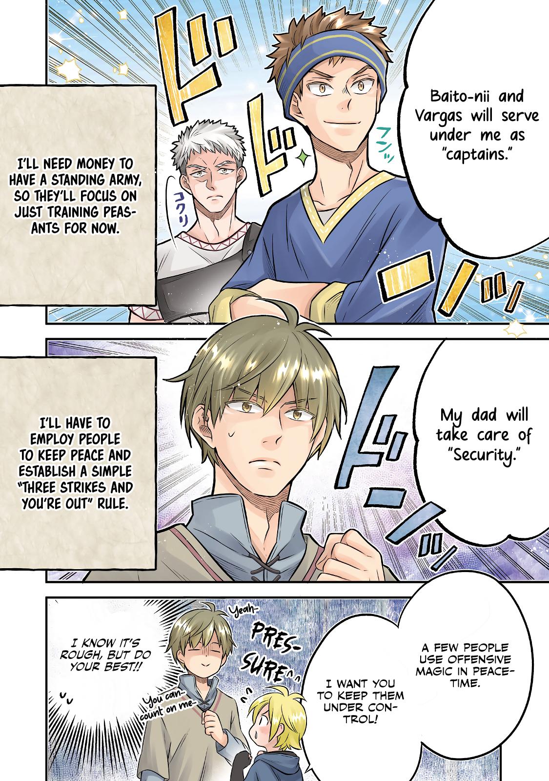 Isekai no Binbou Nouka ni Tenseishita node, Renga wo Tsukutte Shiro wo Tateru Koto ni Shimashita @comic Chap 17.1 - Next Chap 18.1