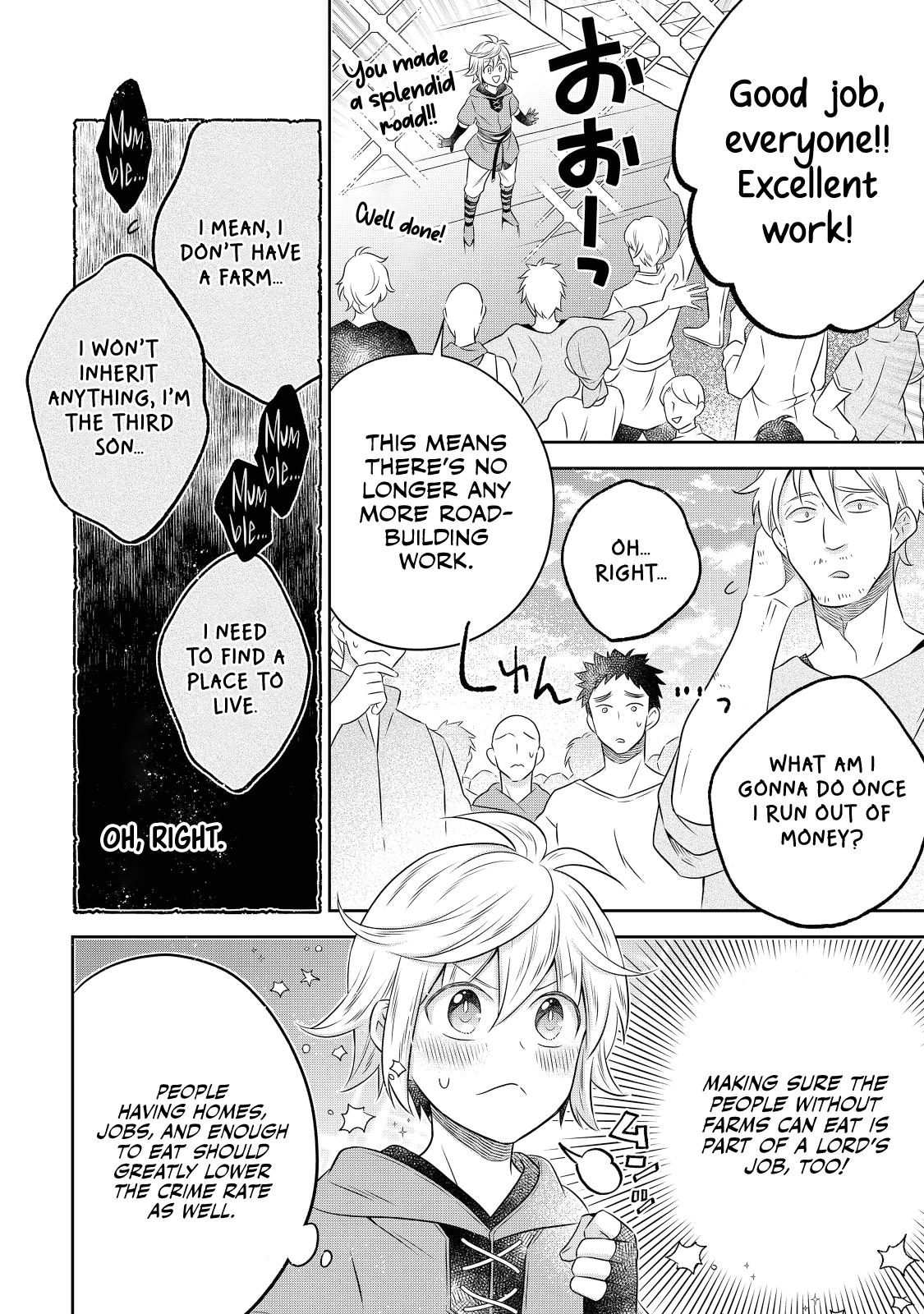 Isekai no Binbou Nouka ni Tenseishita node, Renga wo Tsukutte Shiro wo Tateru Koto ni Shimashita @comic Chap 17.2 - Next Chap 18.2