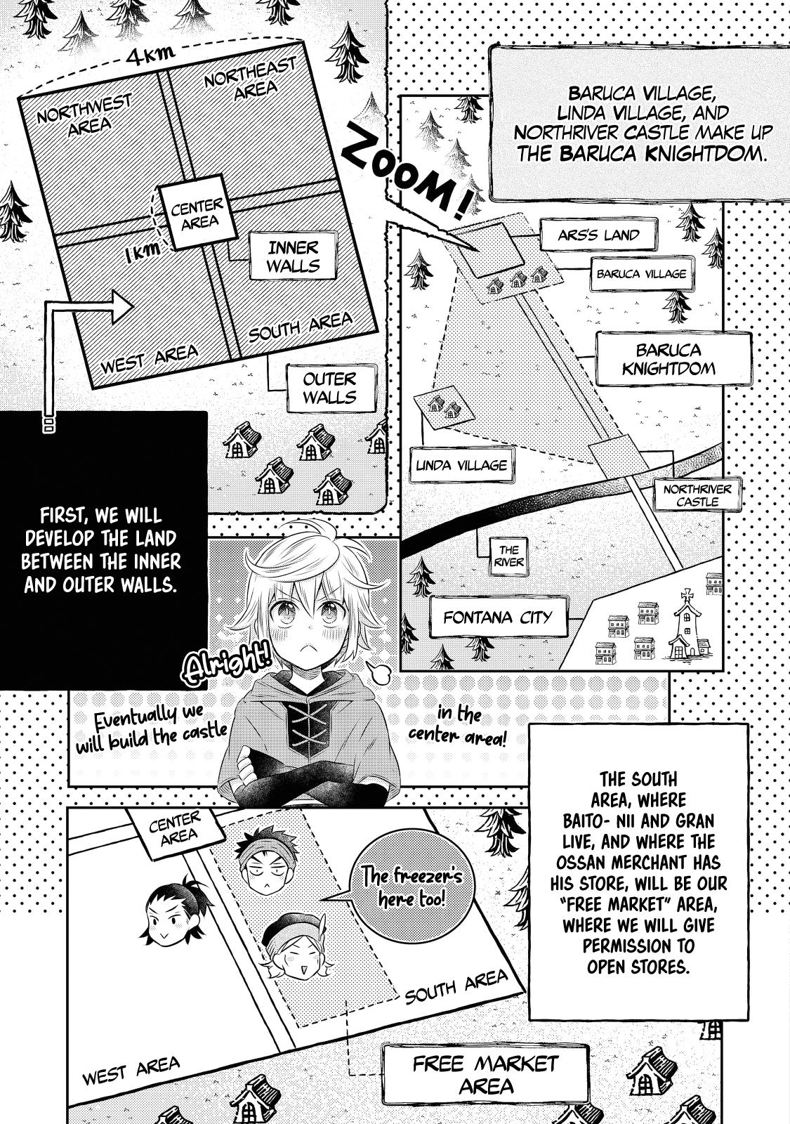 Isekai no Binbou Nouka ni Tenseishita node, Renga wo Tsukutte Shiro wo Tateru Koto ni Shimashita @comic Chap 18.1 - Next Chap 19.1