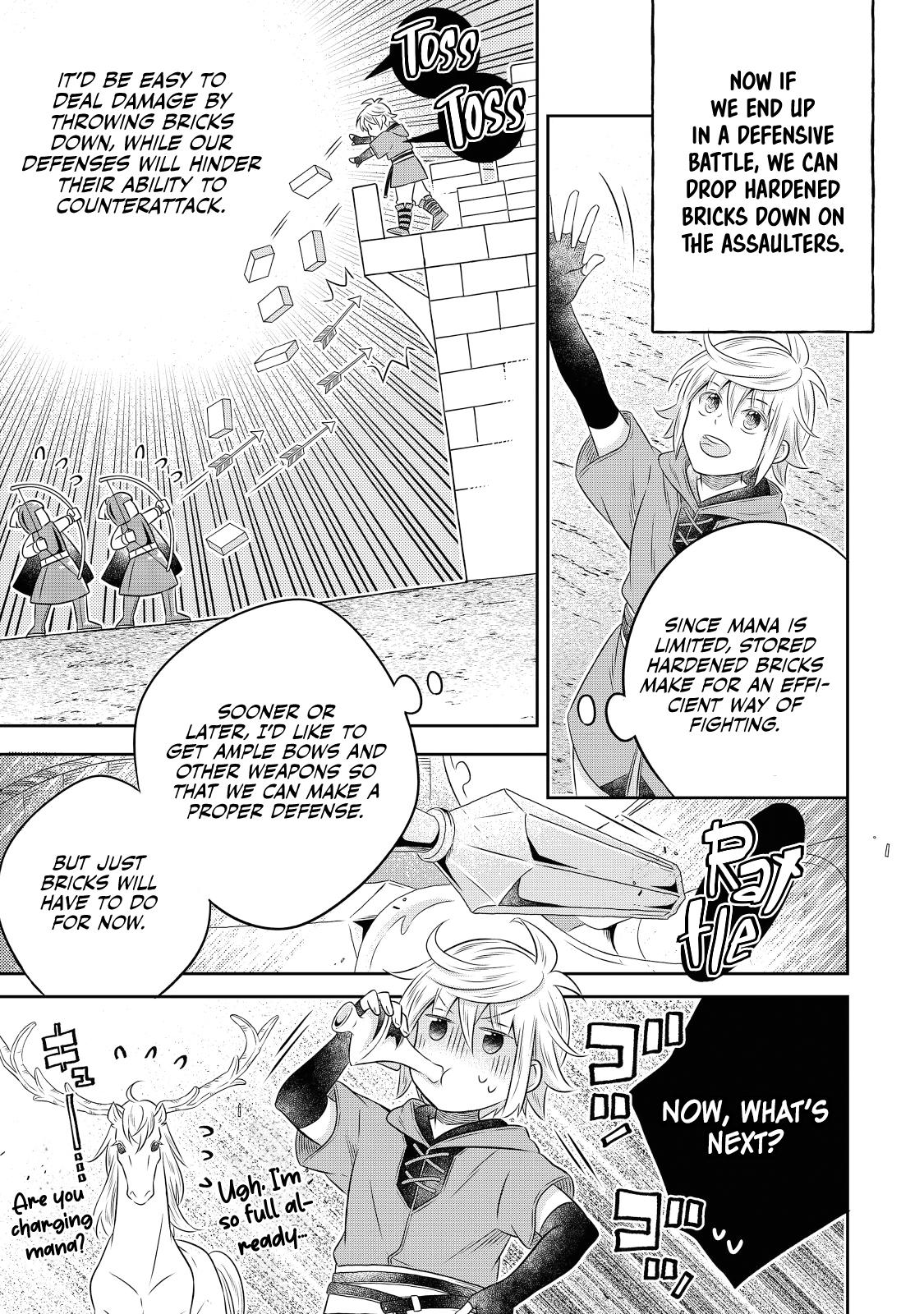 Isekai no Binbou Nouka ni Tenseishita node, Renga wo Tsukutte Shiro wo Tateru Koto ni Shimashita @comic Chap 18.2 - Next Chap 19.2