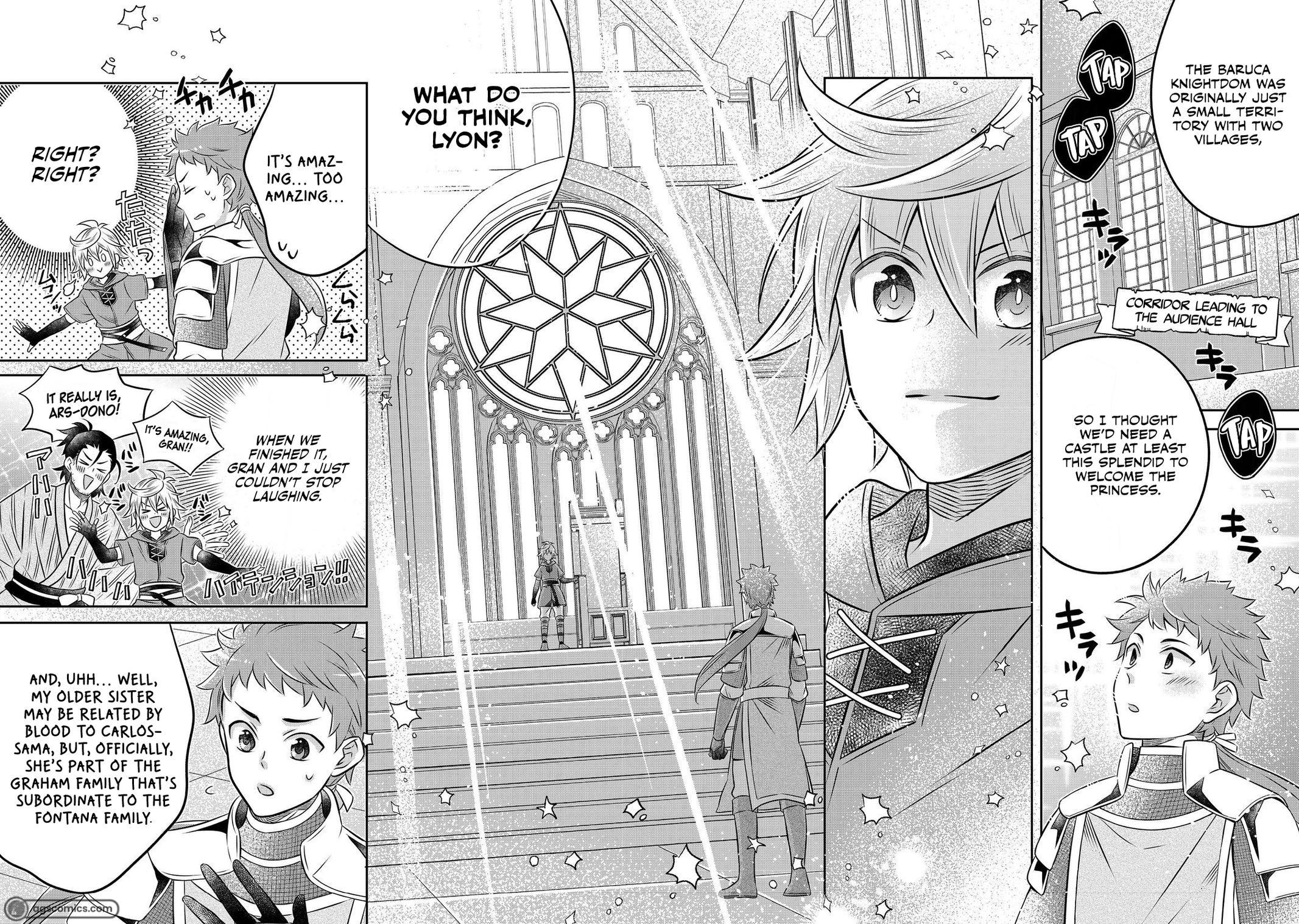 Isekai no Binbou Nouka ni Tenseishita node, Renga wo Tsukutte Shiro wo Tateru Koto ni Shimashita @comic Chap 21.3 - Next Chap 22.3