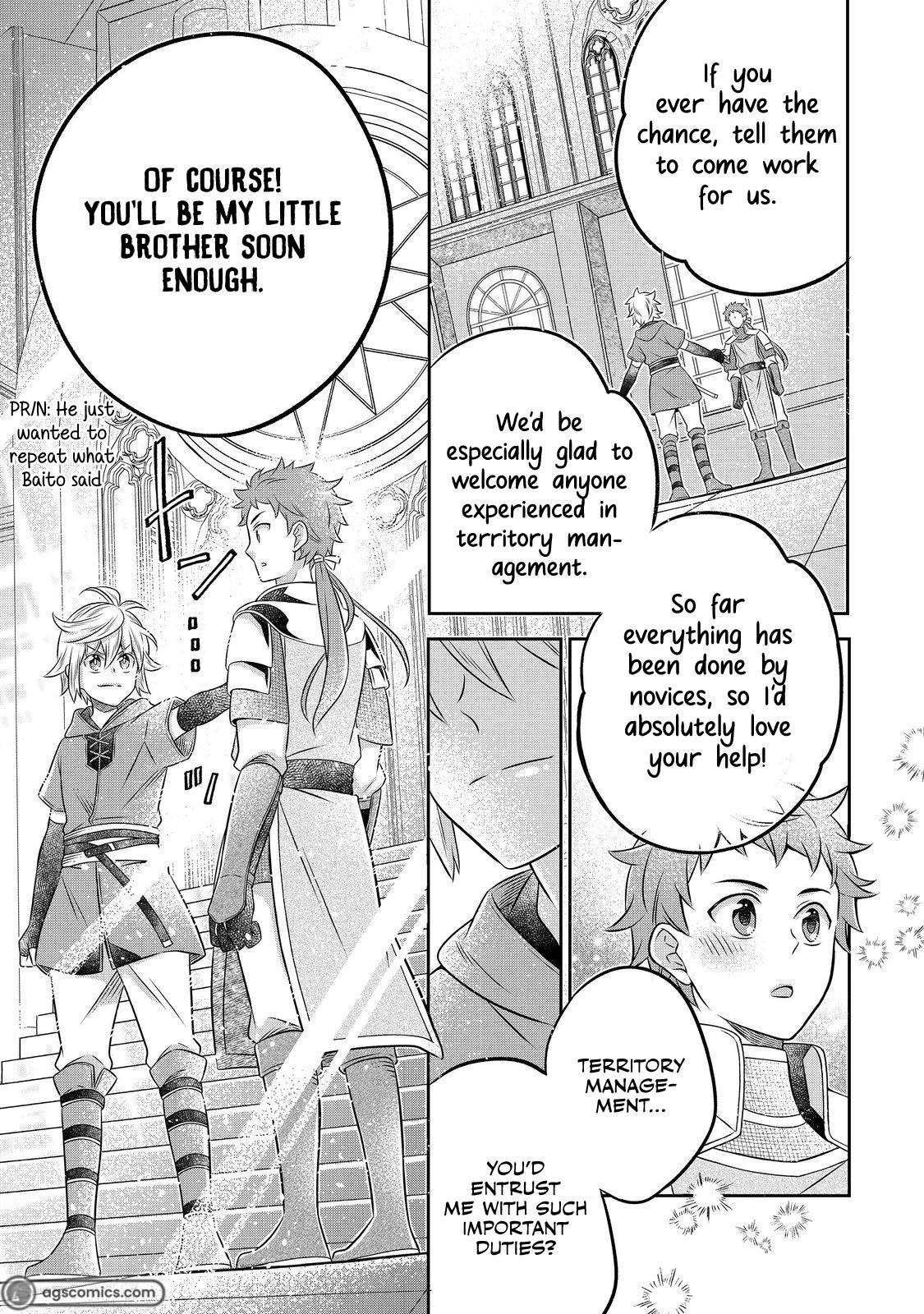 Isekai no Binbou Nouka ni Tenseishita node, Renga wo Tsukutte Shiro wo Tateru Koto ni Shimashita @comic Chap 21.3 - Next Chap 22.3