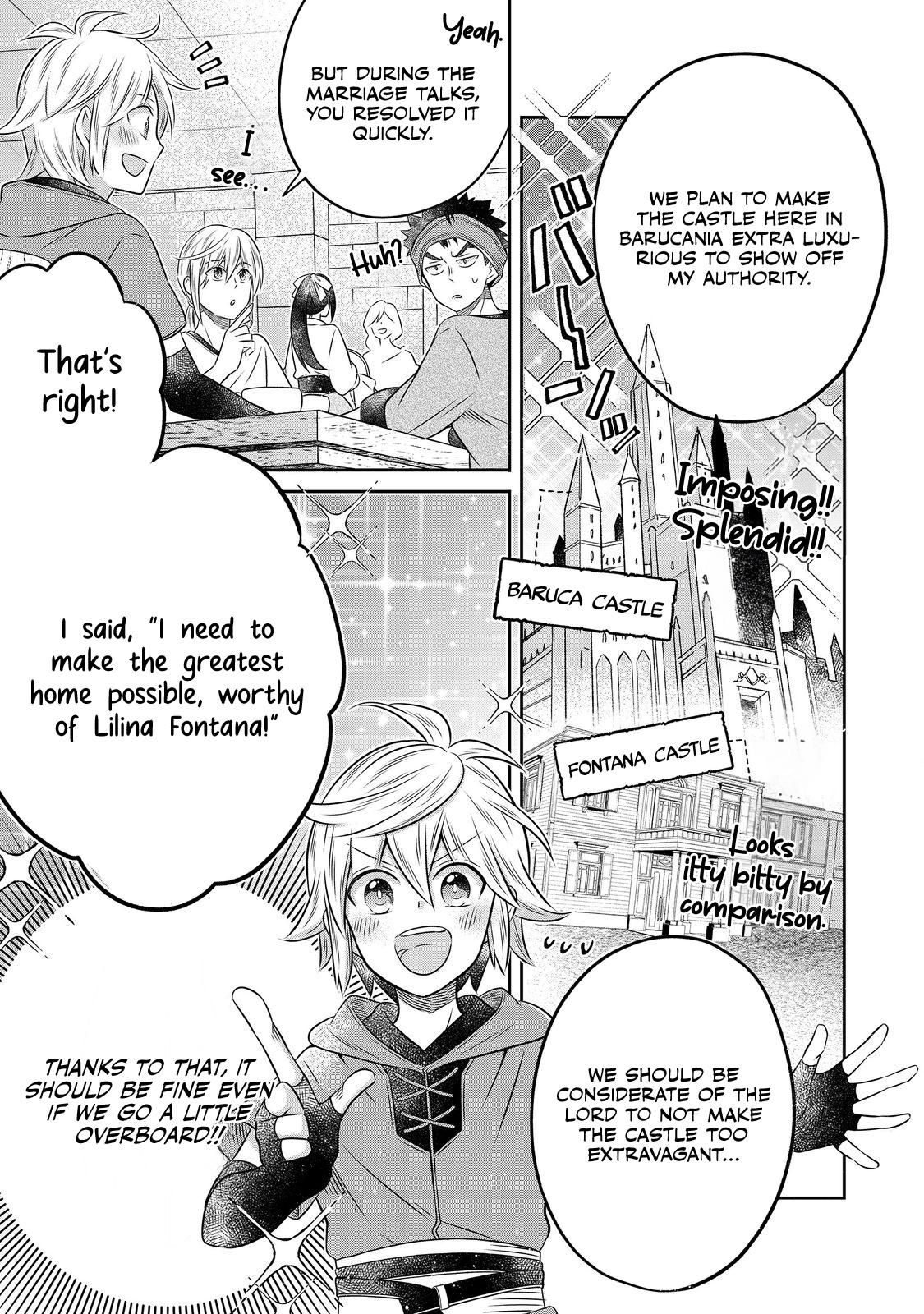 Isekai no Binbou Nouka ni Tenseishita node, Renga wo Tsukutte Shiro wo Tateru Koto ni Shimashita @comic Chap 21.2 - Next Chap 22.2