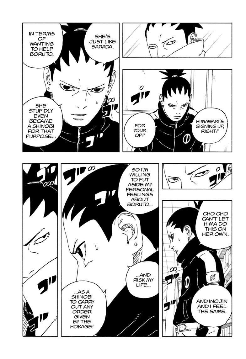 Boruto: Two Blue Vortex Chap 28 - Next Chap 29