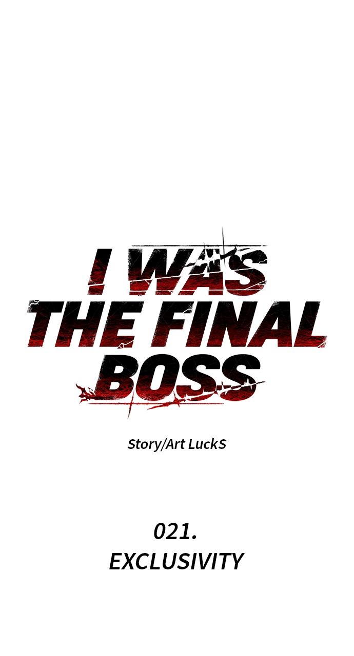 I Was the Final Boss Chap 21 - Next Chap 22