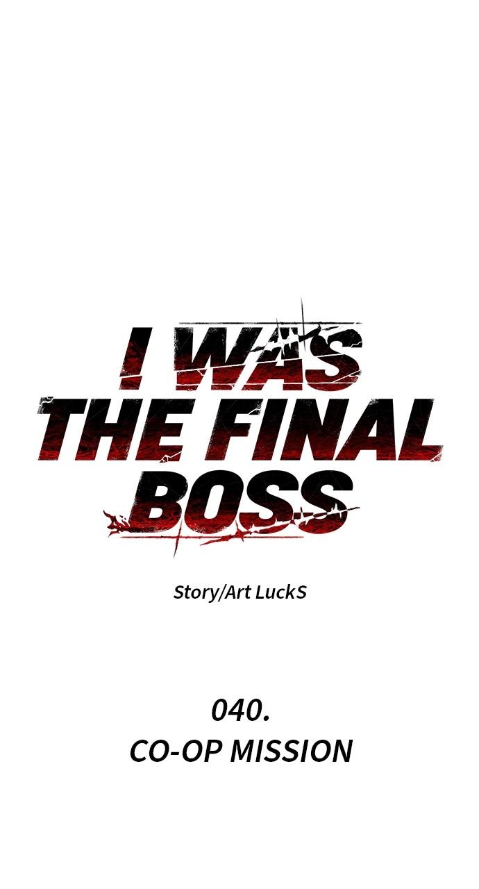 I Was the Final Boss Chap 40 - Next Chap 41
