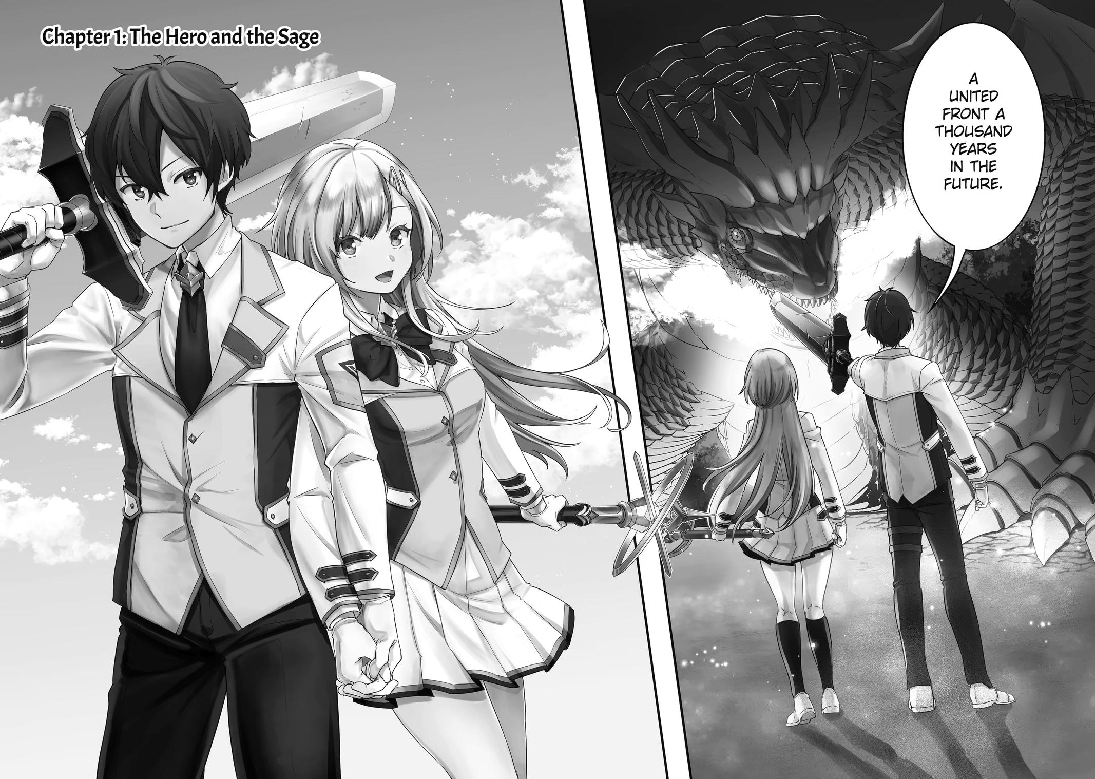 Eiyuu to Kenja no Tensei Kon Chap 1 - Next Chap 2