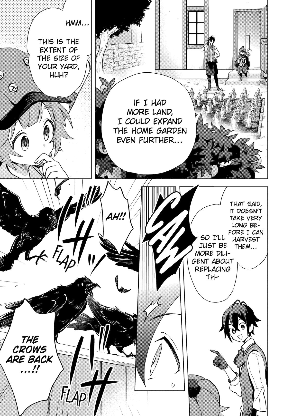 Saibai Cheat de Saikyou Saien: E, Tada no Katei Saien desu kedo? Chap 4 - Next Chap 5