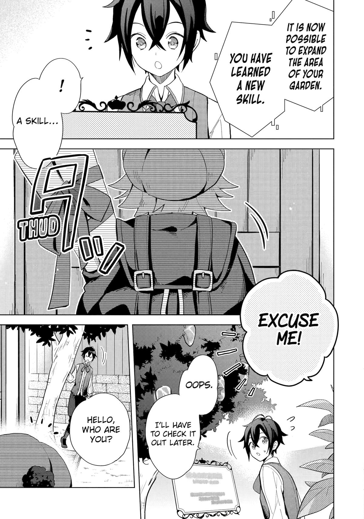 Saibai Cheat de Saikyou Saien: E, Tada no Katei Saien desu kedo? Chap 4 - Next Chap 5
