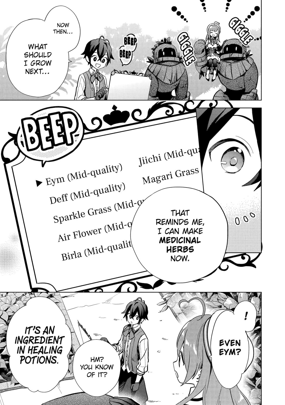 Saibai Cheat de Saikyou Saien: E, Tada no Katei Saien desu kedo? Chap 5 - Next Chap 6