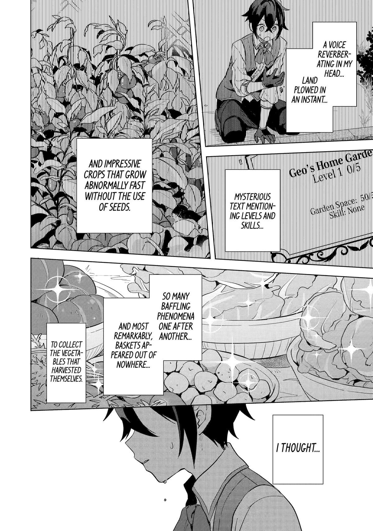 Saibai Cheat de Saikyou Saien: E, Tada no Katei Saien desu kedo? Chap 1 - Next Chap 2