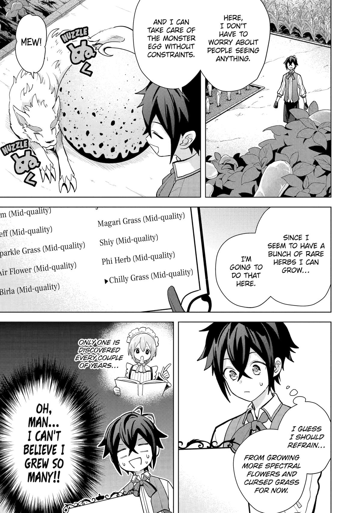 Saibai Cheat de Saikyou Saien: E, Tada no Katei Saien desu kedo? Chap 19 - Next Chap 20