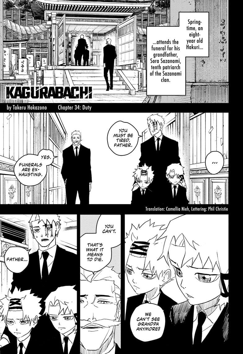 Kagurabachi Chap 34 - Next Chap 35