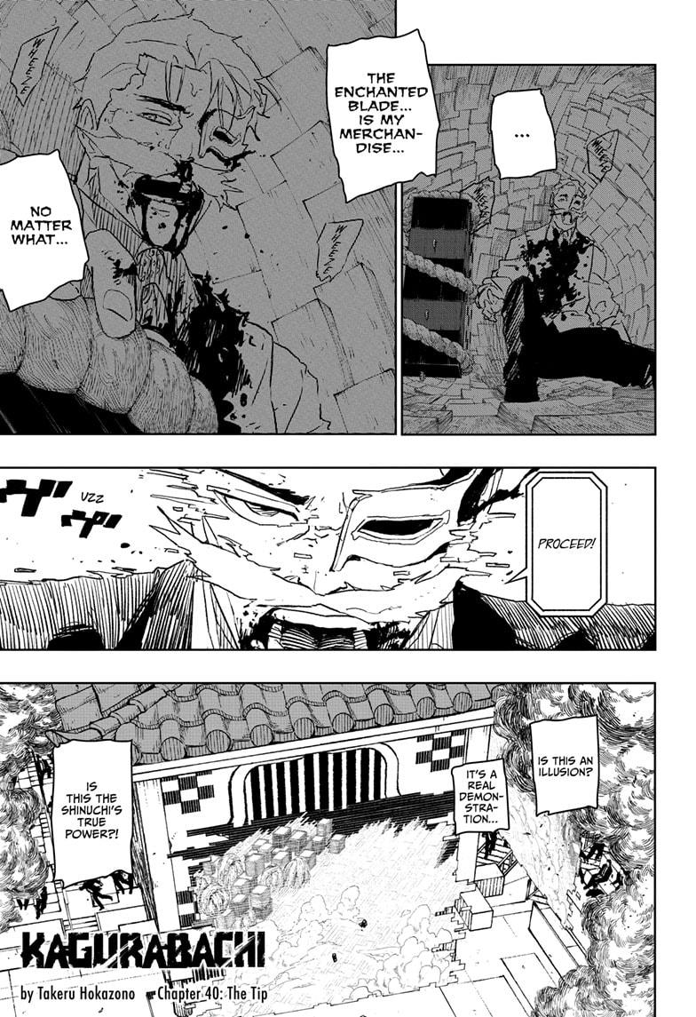 Kagurabachi Chap 40 - Next Chap 41