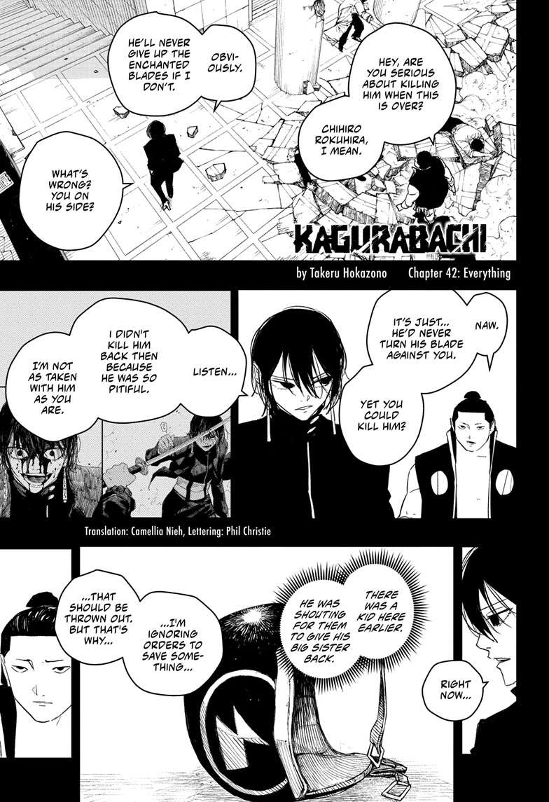 Kagurabachi Chap 42 - Next Chap 43