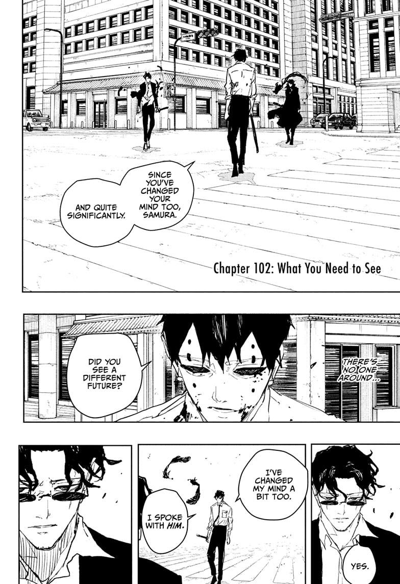 Kagurabachi Chap 102 - Next Chap 103