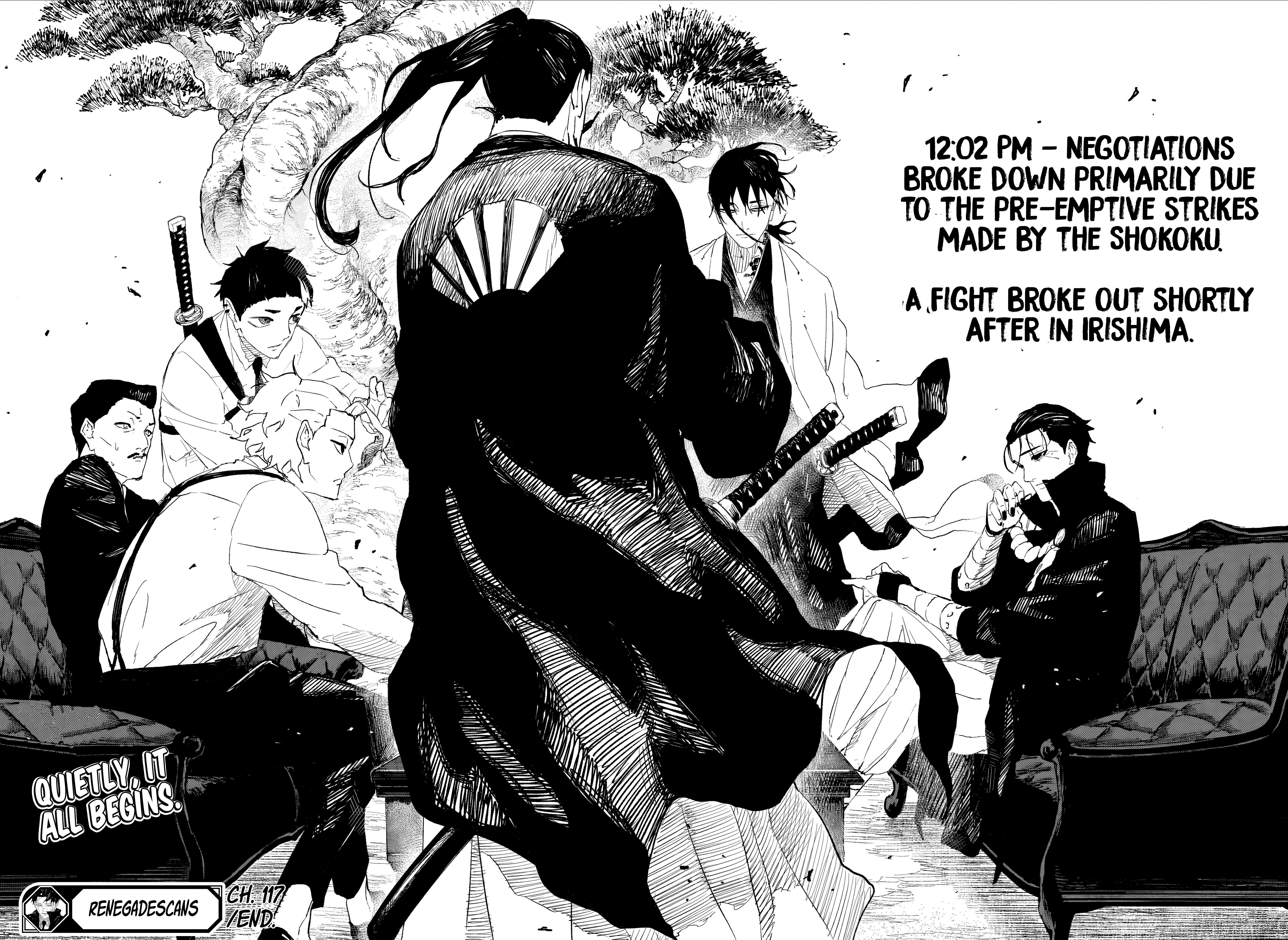 Kagurabachi Chap 117 - Next Chap 118