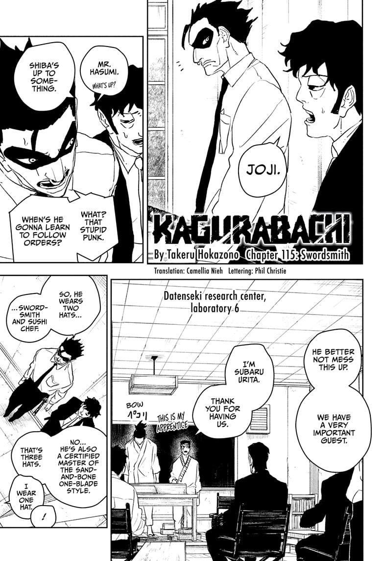 Kagurabachi English Chap 115 - Next Chap 116