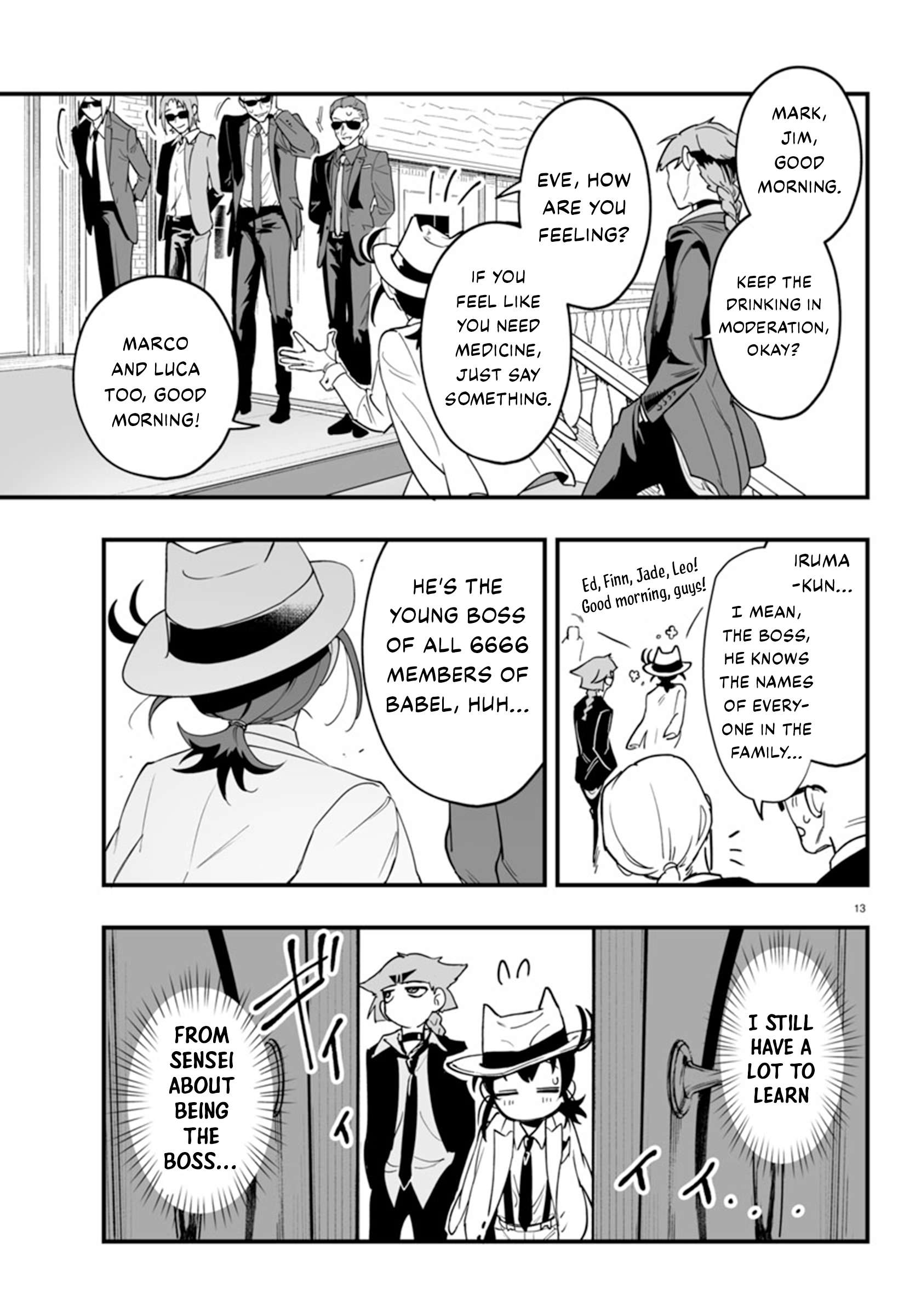 Mairimashita! Iruma-kun: If Episode of Mafia Chap 2 - Next Chap 3