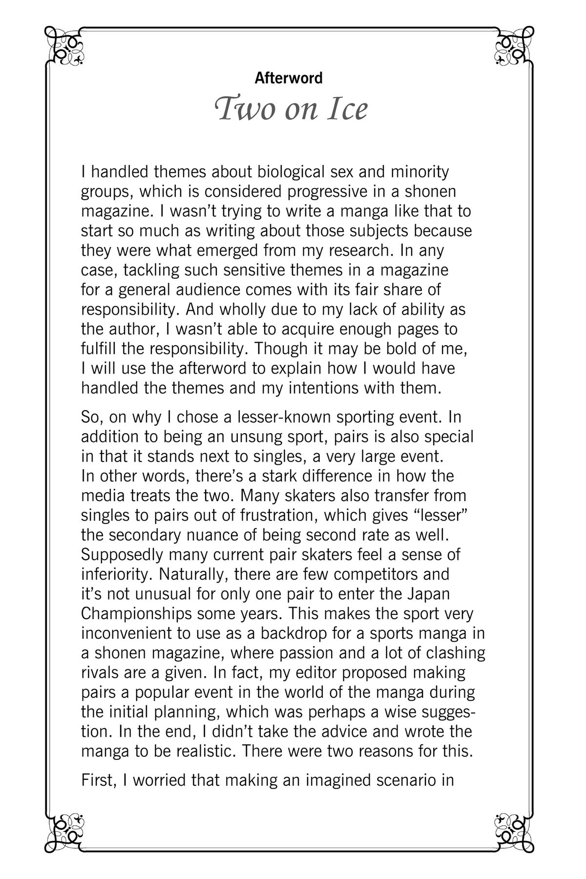 Two on Ice Chap 28.5 - Next Chap 29.5