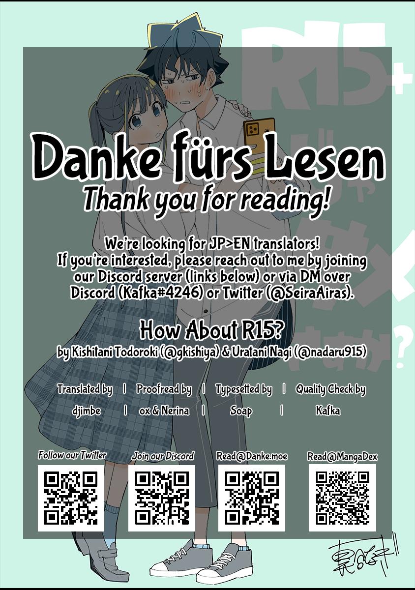 R15+ ja Dame desu ka? Chap 8 - Next Chap 9