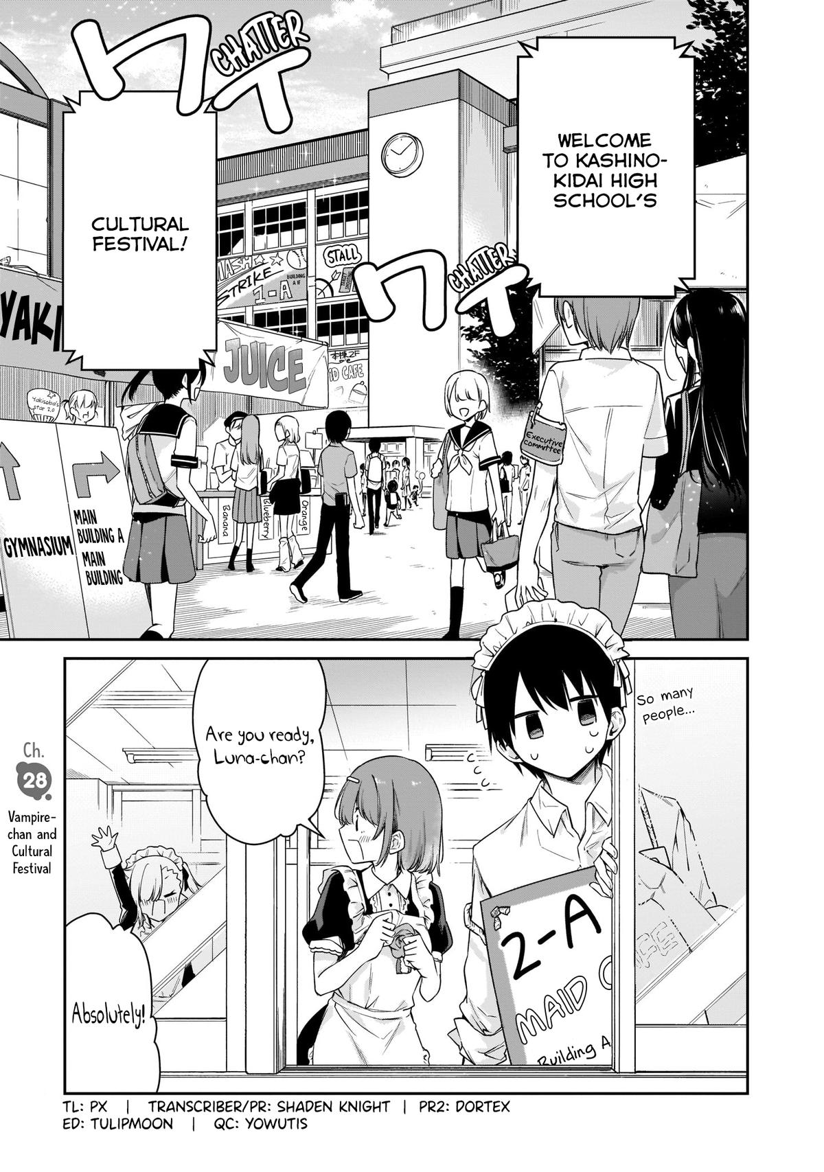 Chanto Suenai Kyuuketsuki-chan Chap 28 - Next Chap 29