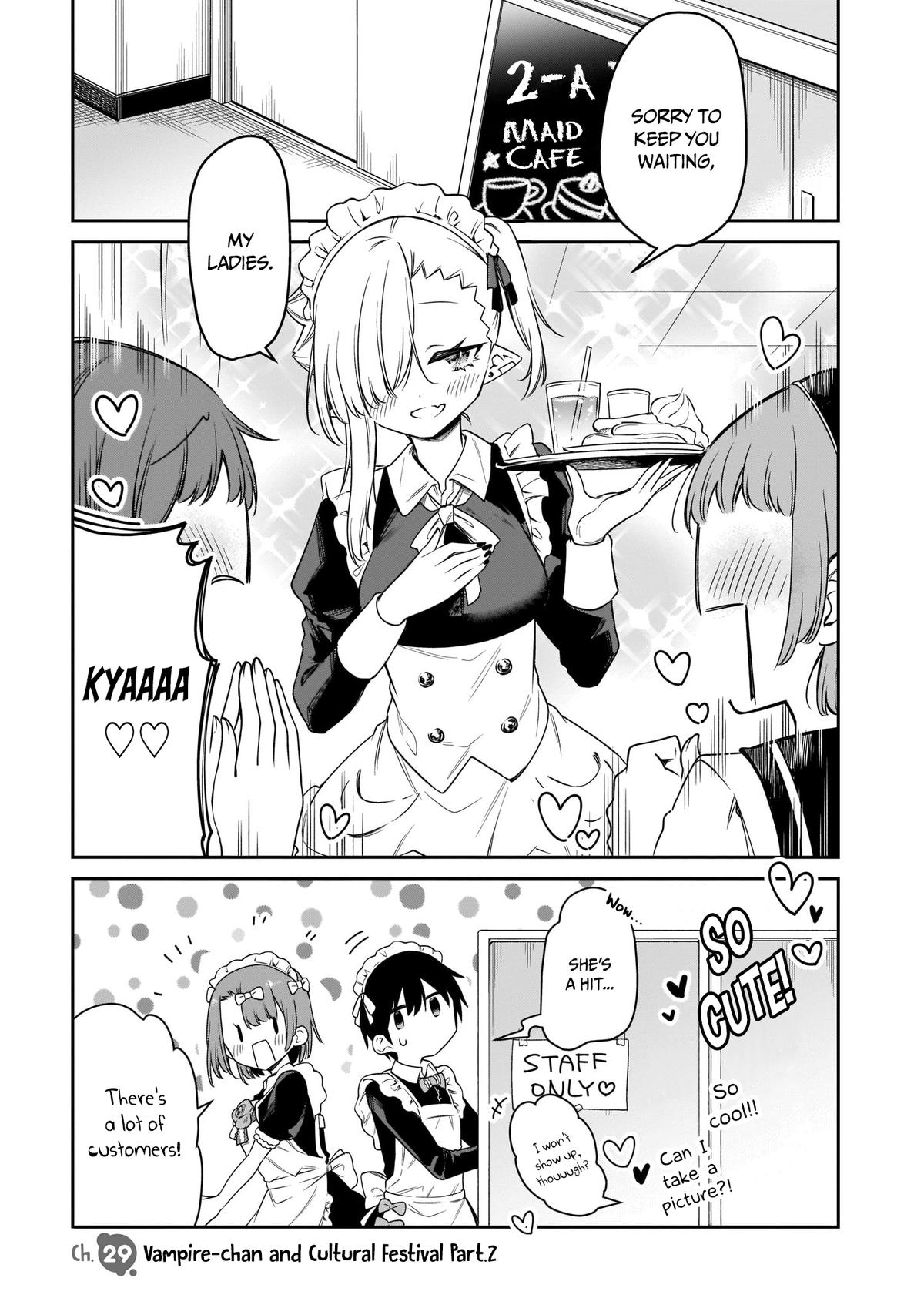 Chanto Suenai Kyuuketsuki-chan Chap 29 - Next Chap 30